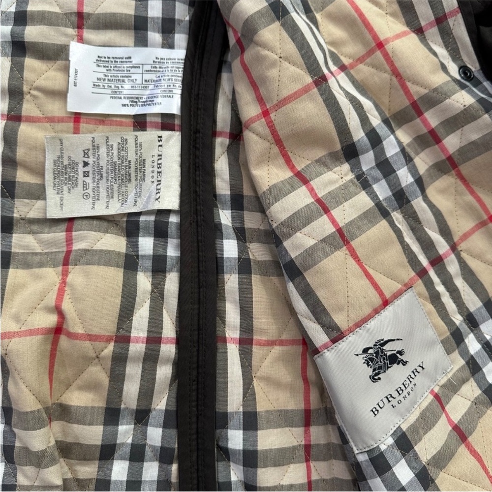 Burberry Quilted BROWN Jacket - Picture 3 of 9